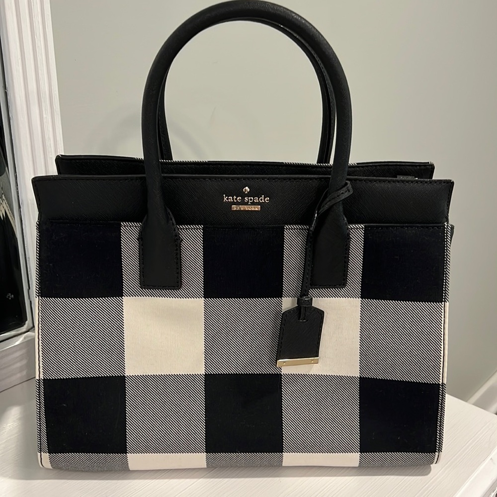 Buffalo Check Kate Spade (New Never used!)